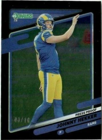 Johnny Hekker [Press Proof Black] #146