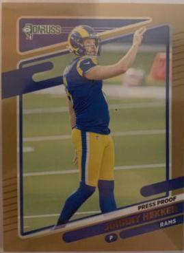 Johnny Hekker [Press Proof Bronze] #146