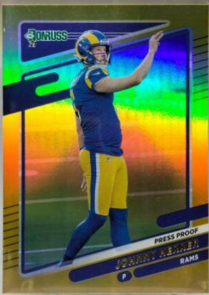 Johnny Hekker [Press Proof Gold] #146