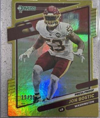 Jon Bostic [Press Proof Gold Die Cut] #10