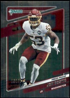 Jon Bostic [Press Proof Silver] #10