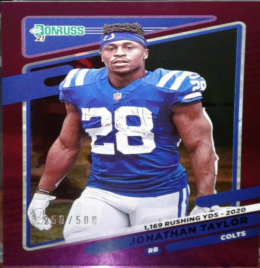 Jonathan Taylor [No Helmet Season Stat Line] #150