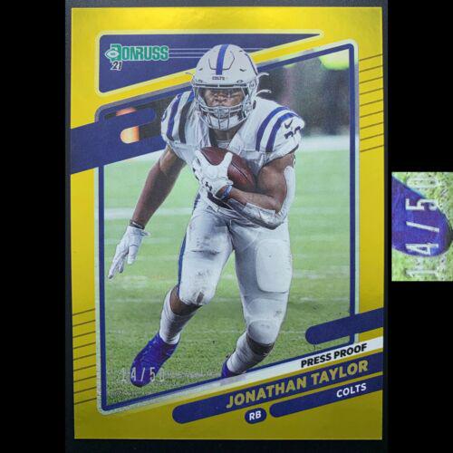 Jonathan Taylor [Press Proof Gold] #150