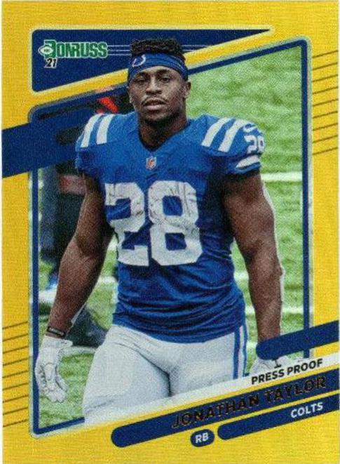 Jonathan Taylor [Press Proof Premium] #150