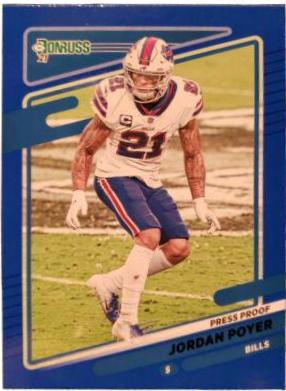 Jordan Poyer [Press Proof Blue] #229