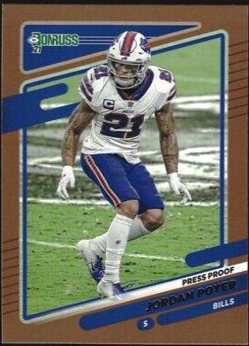 Jordan Poyer [Press Proof Bronze] #229