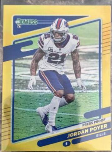 Jordan Poyer [Press Proof Gold] #229
