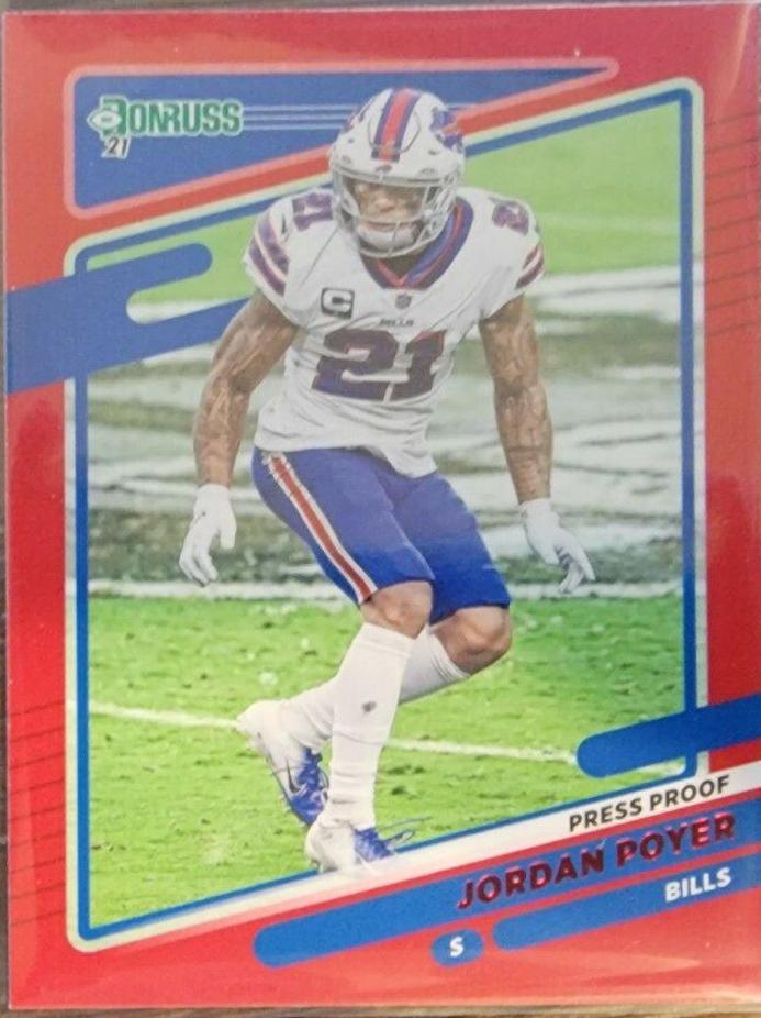 Jordan Poyer [Press Proof Red] #229