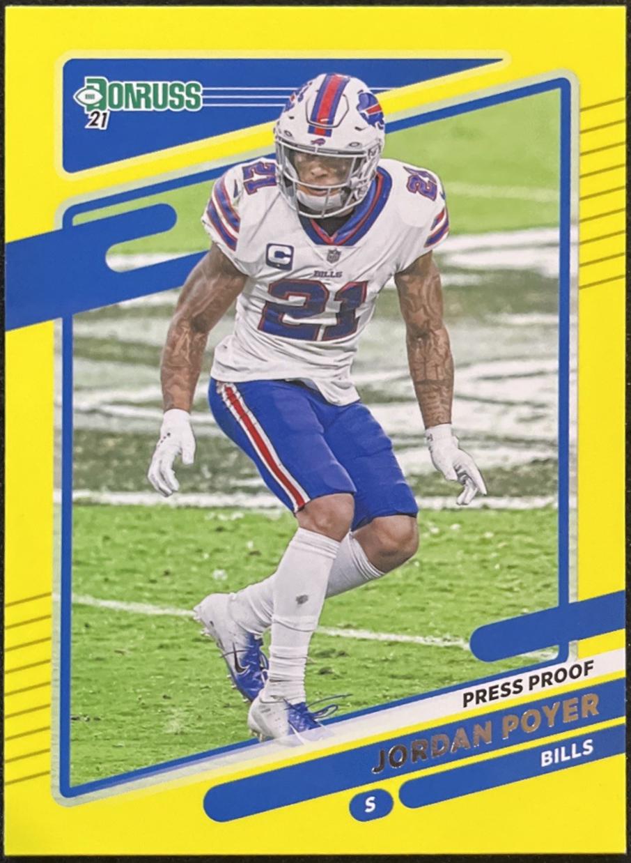 Jordan Poyer [Press Proof Yellow] #229