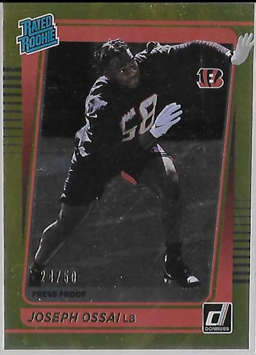 Joseph Ossai [Press Proof Gold] #327