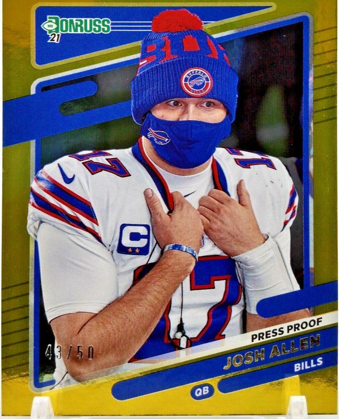Josh Allen [Press Proof Gold] #225