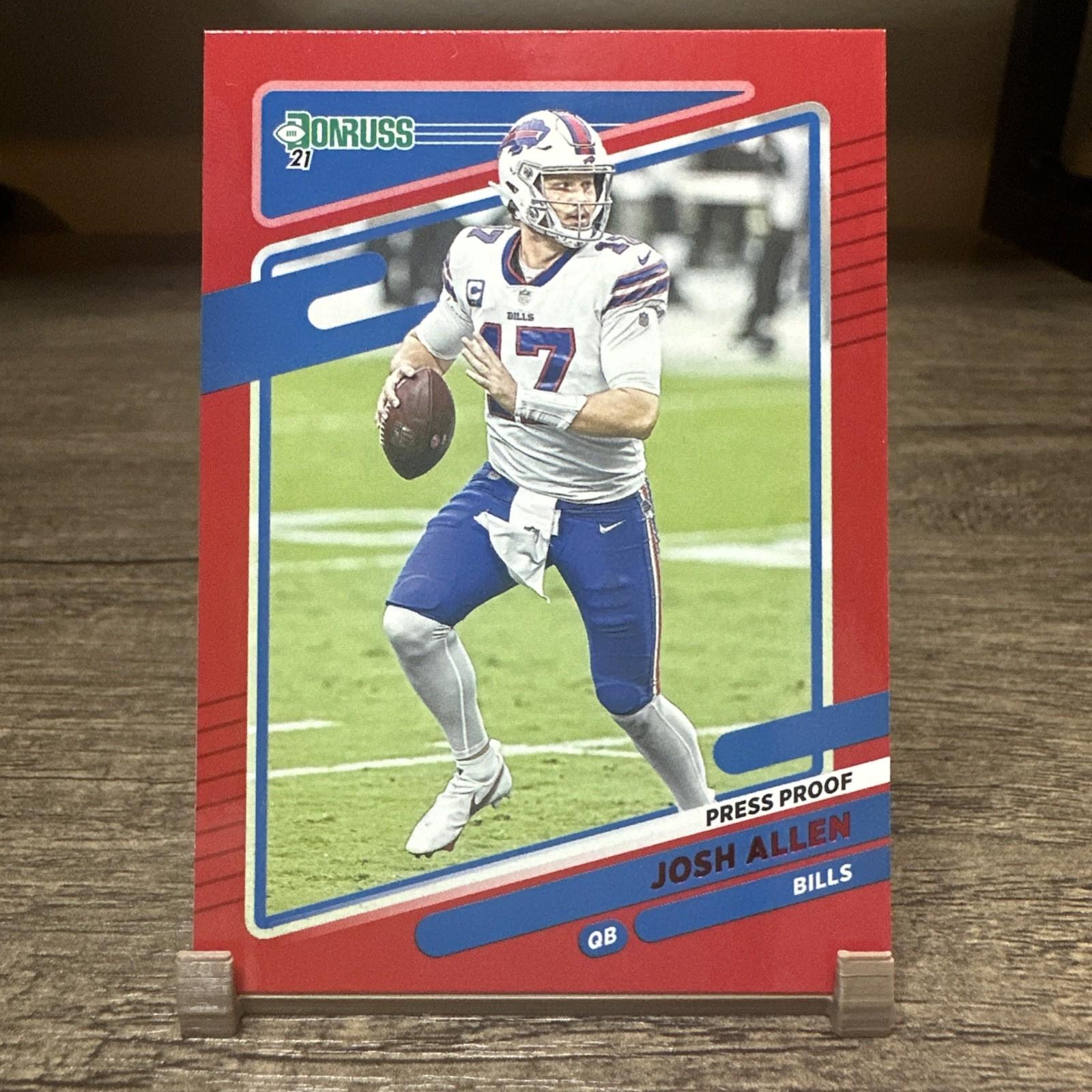 Josh Allen [Press Proof Red] #225