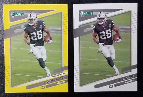 Josh Jacobs [Press Proof Yellow] #85
