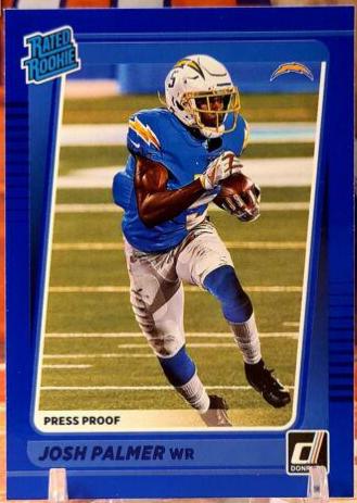 Josh Palmer [Press Proof Blue] #277