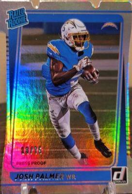 Josh Palmer [Press Proof Silver Die Cut] #277