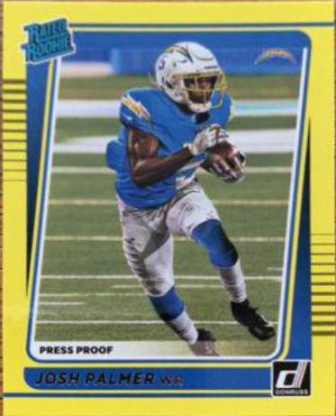 Josh Palmer [Press Proof Yellow] #277