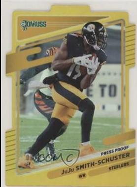 JuJu Smith Schuster [Press Proof Gold Die Cut] #20