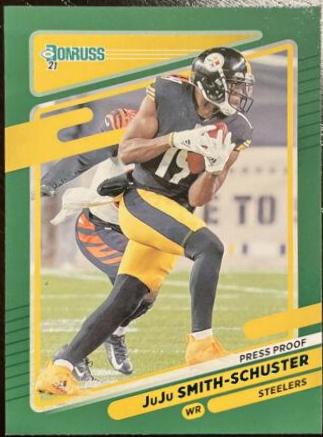 JuJu Smith Schuster [Press Proof Green] #20