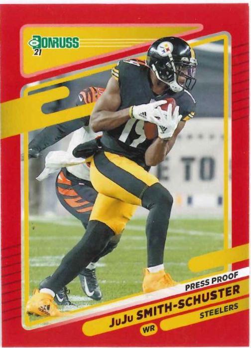 JuJu Smith Schuster [Press Proof Red] #20