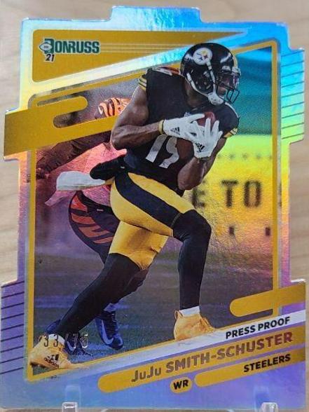 JuJu Smith Schuster [Press Proof Silver Die Cut] #20