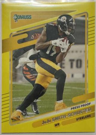 JuJu Smith Schuster [Press Proof Yellow] #20