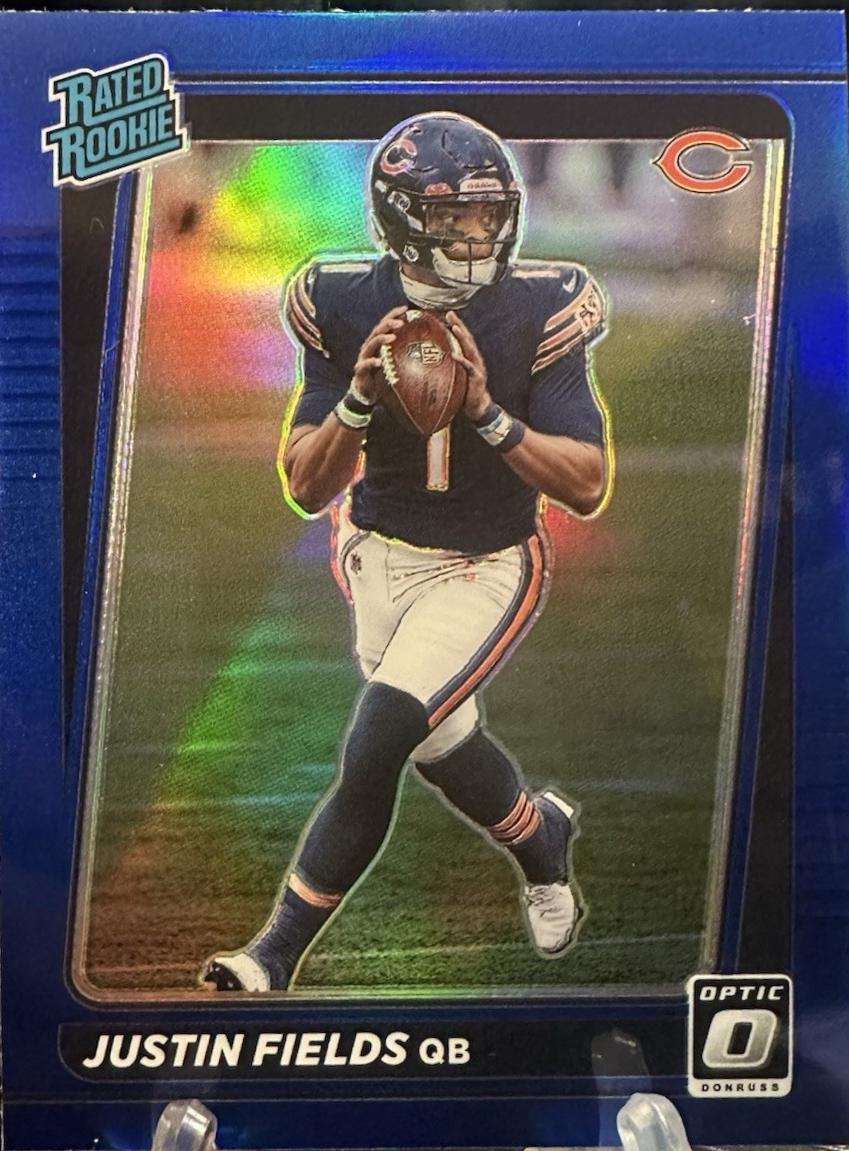 Justin Fields [Optic Preview Blue] #P-253