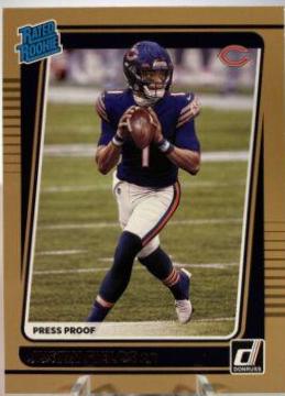 Justin Fields [Press Proof Bronze] #253