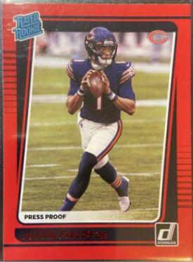 Justin Fields [Press Proof Red] #253