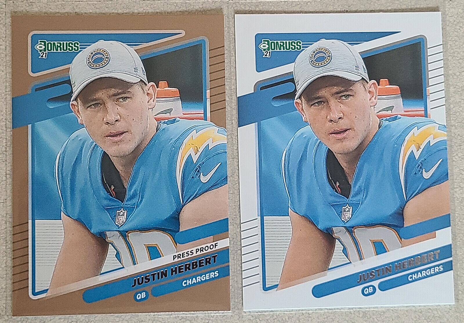 Justin Herbert [Press Proof Bronze] #70