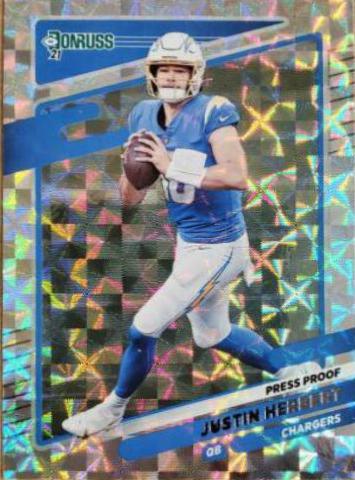 Justin Herbert [Press Proof Hyper] #70