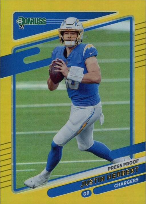 Justin Herbert [Press Proof Premium] #70
