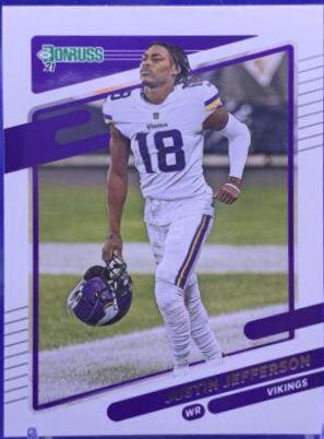 Justin Jefferson [No Helmet No Name] #127