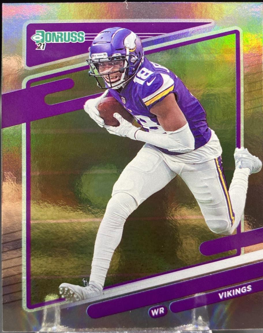 Justin Jefferson [No Helmet Press Proof Silver] #127