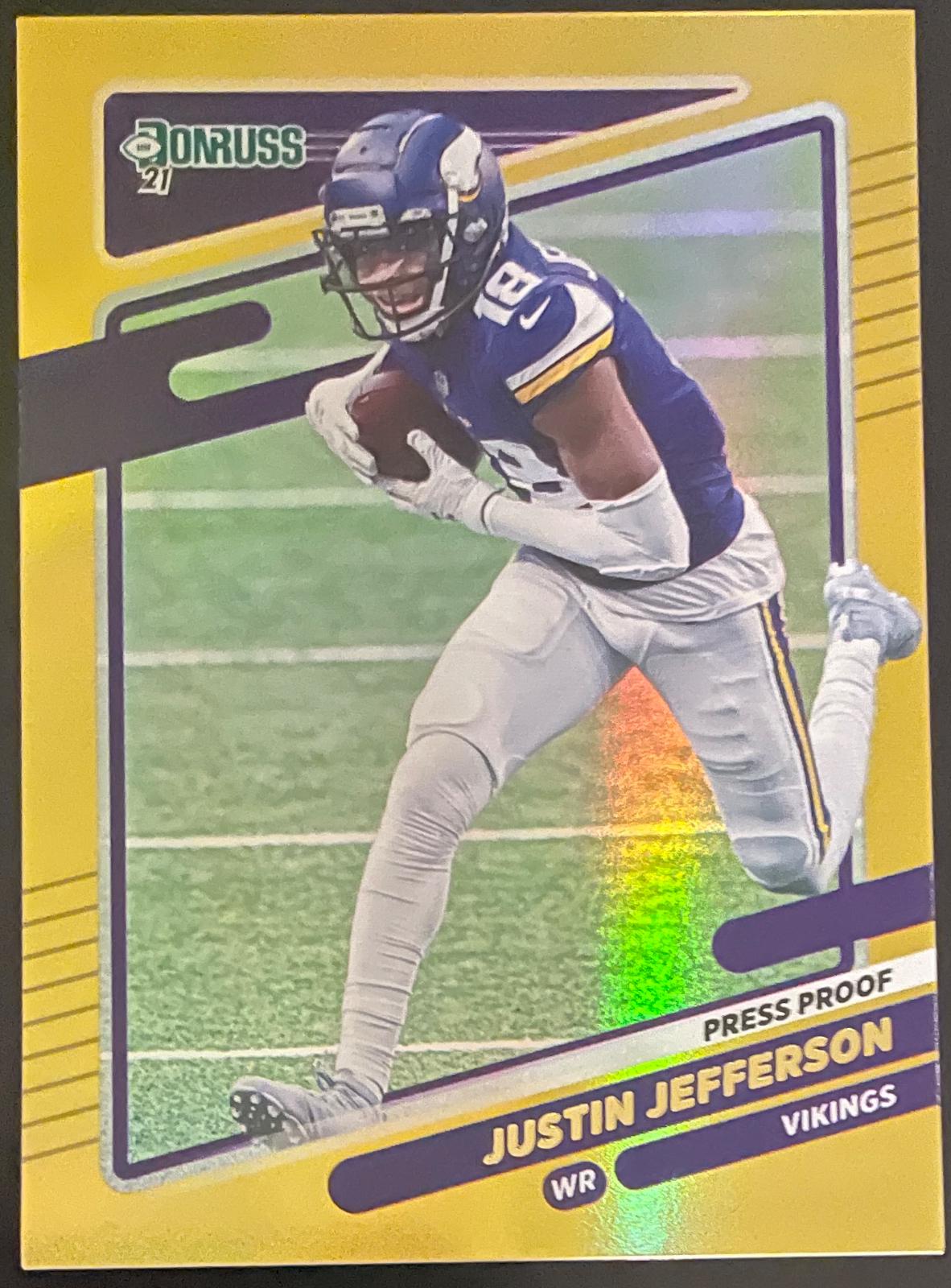 Justin Jefferson [Press Proof Premium] #127