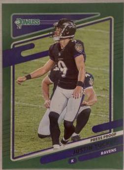 Justin Tucker [Press Proof Green] #240