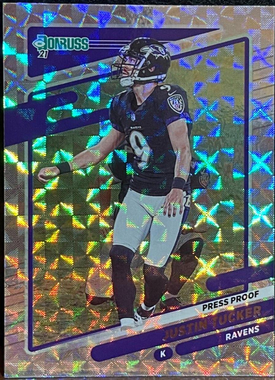 Justin Tucker [Press Proof Hyper] #240