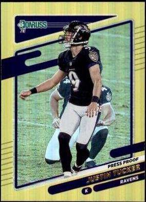 Justin Tucker [Press Proof Premium] #240
