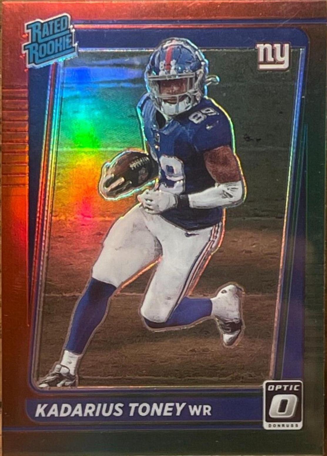 Kadarius Toney [Optic Preview Red Green] #P-264