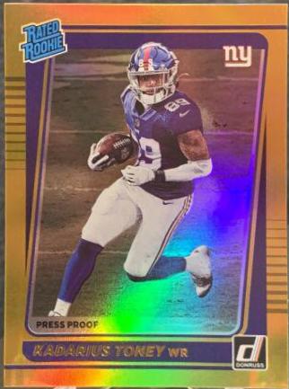 Kadarius Toney [Press Proof Gold] #264