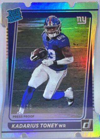 Kadarius Toney [Press Proof Silver Die Cut] #264