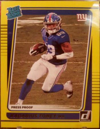 Kadarius Toney [Press Proof Yellow] #264