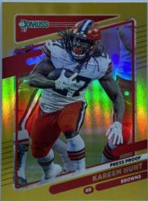 Kareem Hunt [Press Proof Premium] #197
