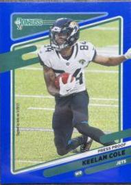 Keelan Cole [Press Proof Blue] #136