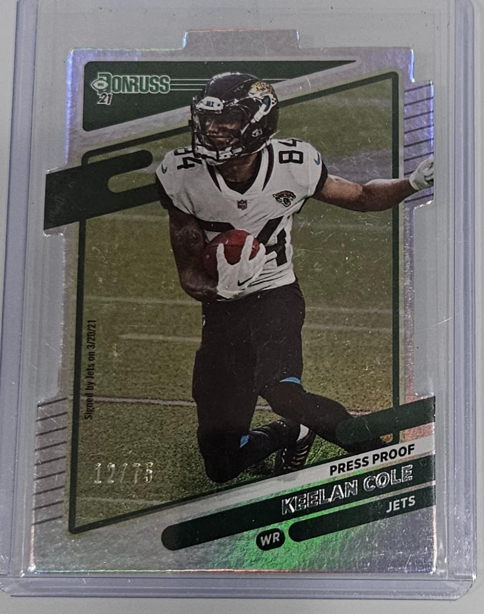Keelan Cole [Press Proof Silver Die Cut] #136
