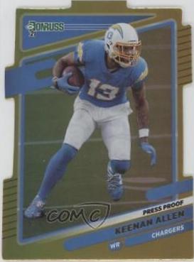 Keenan Allen [Press Proof Gold Die Cut] #73