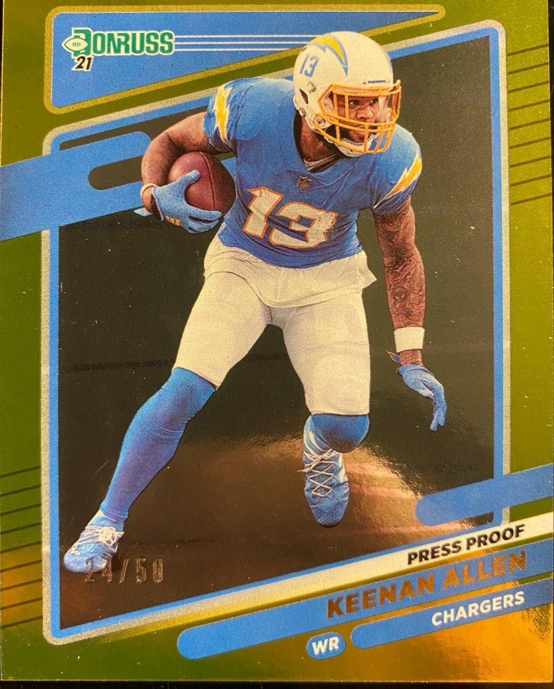 Keenan Allen [Press Proof Gold] #73