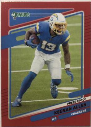 Keenan Allen [Press Proof Red] #73