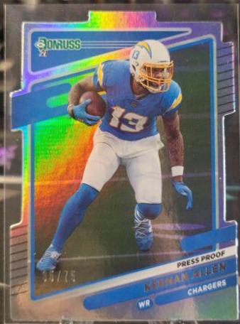 Keenan Allen [Press Proof Silver Die Cut] #73