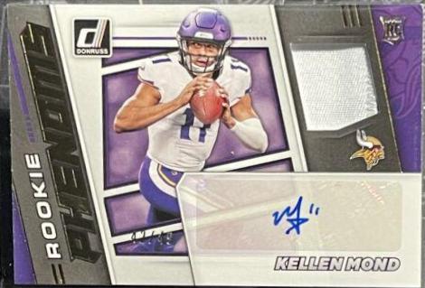 Kellen Mond [Portrait Autograph] #256