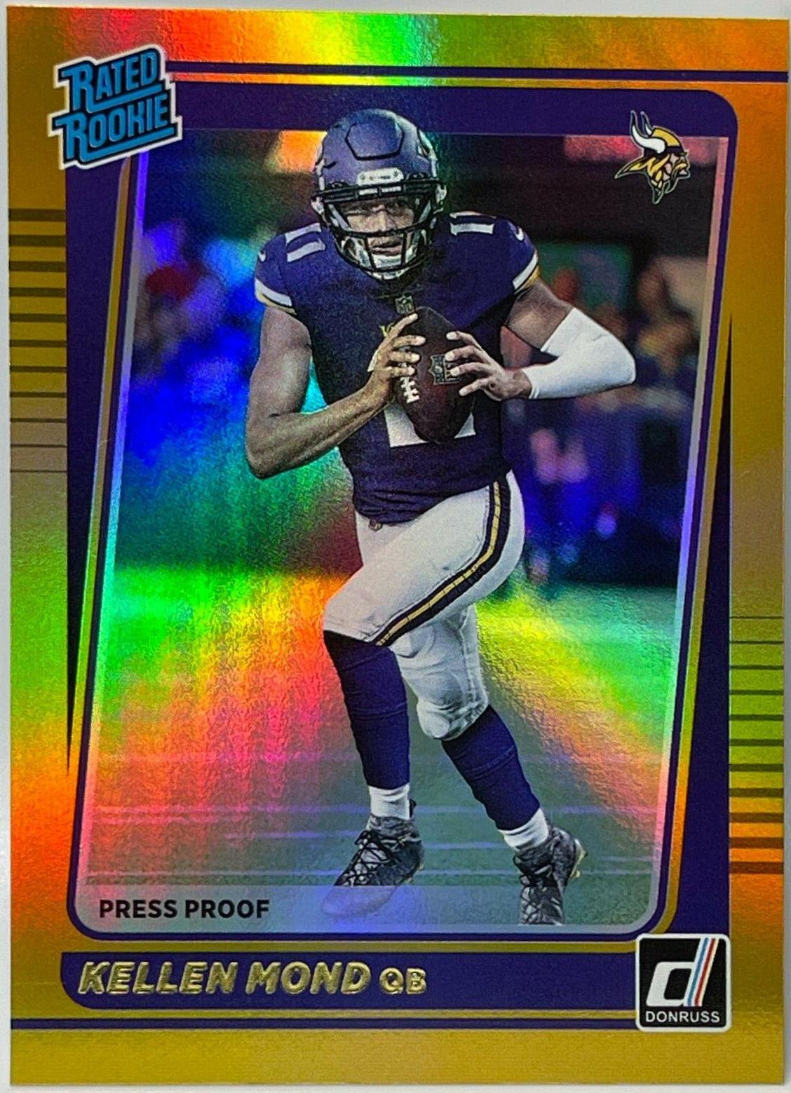 Kellen Mond [Press Proof Gold] #256